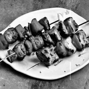 Mushroom Garlic Tikka
