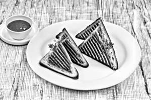Sev Puri Toast Sandwich