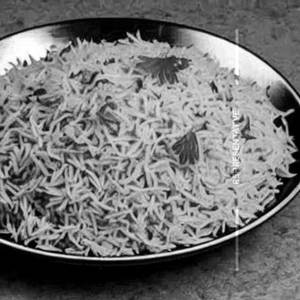 Plain rice