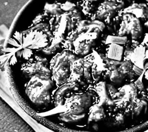 Mushroom Manchurian (gravy)