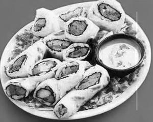 Rumali shawarma roll