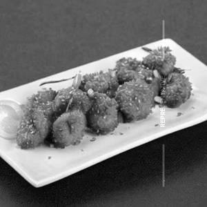 Sesame Fried Prawns