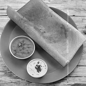 Cheese Pav Bhaji Dosa