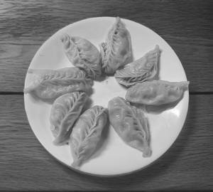 Chicken Momos Steamed [8 pieces]