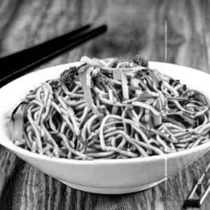 Mix Burnt Garlic Noodle
