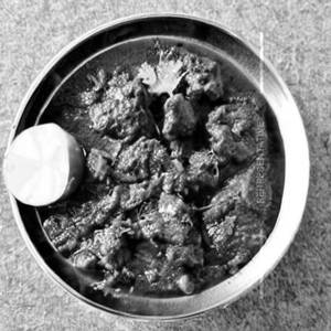 Mutton Hara Masala
