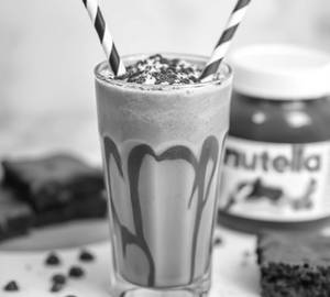 Brownie Nutella Milkshake
