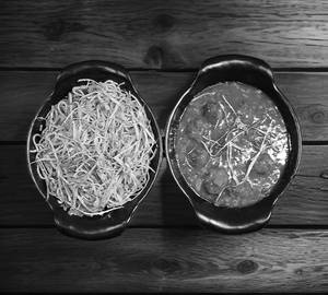 Noodles + manchurian combo