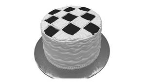 Check Board Cake