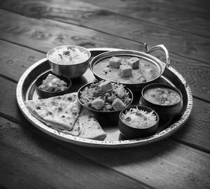 Plain thali