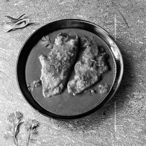 White Garlic Fish (Bhetki)