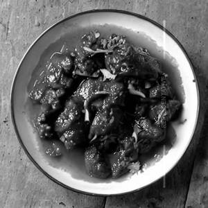 Mutton Rehmonia Chilli