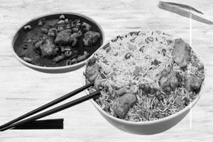 Chickentriple Fried Rice