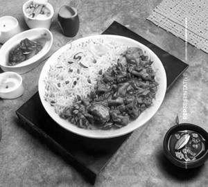 Egg Chicken Chilli Rice