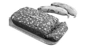 Banana Walnut Cake