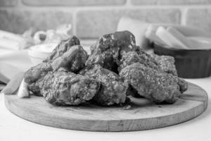 Hot &spicy Chicken Wings(6no)