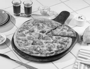 Paneer Tikka THIN CRUST PIZZA [BIG 10"]