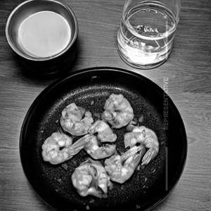 Butter garlic prawn