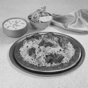 Chicken Tikka Biryani [5 Pcs]