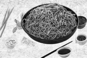 Chicken Schezwan Hakka Noodles