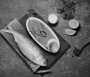 Aam Tel Ilish/Hilsa [1pc]