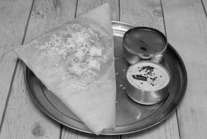 Butter Cheese Plain Dosa