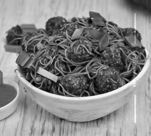 Veg Manchurian Noodles