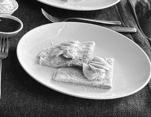 Banana Caramel Crepes