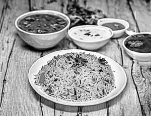 Veg Triple Schezwan Rice