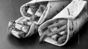 Fries Paneer Wrap 