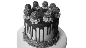 Ferro Rocher Cream Cake.