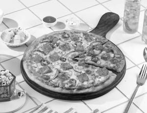 Peri Peri Paneer THIN CRUST PIZZA [BIG 10"]
