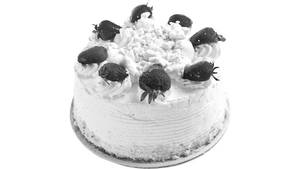 White Forest Cake