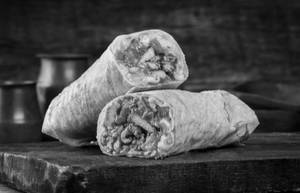 Szechwan Chutney Chicken Shawarma Roll