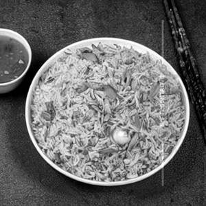 Burnt Chilli Garlic Rice (Egg)