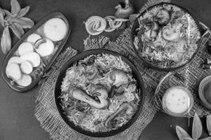 Mushroom Biryani