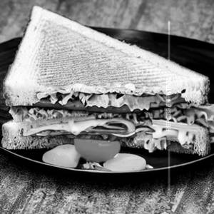 Veg Club Sandwich