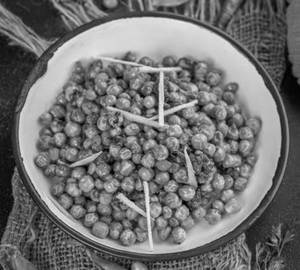 Green matar chat pata
