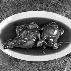 Roast Chicken Chilly Oyster Sauce
