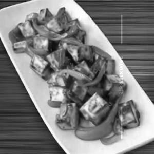 Chilli paneer dry