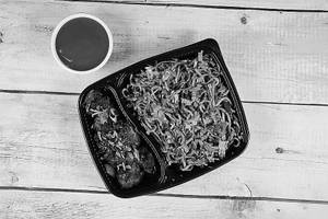 Manchurian Dry + Hakka Noodles
