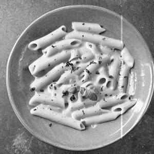 Penne Carbonara  Cheese Sauce