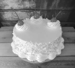 White forest cake