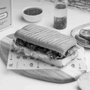 Grilled Vegetable Focaccia Sandwich