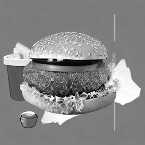 Jumbo Tandoori Chicken Burger