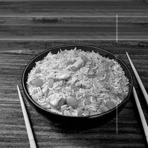 Chicken Chili Garlic Fried Rice