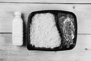 Rajma + Rice + Butter Milk