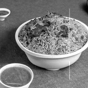 Schezwan Mutton Fried Rice