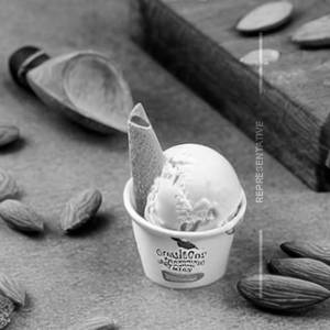 Creamy Almond Scoop