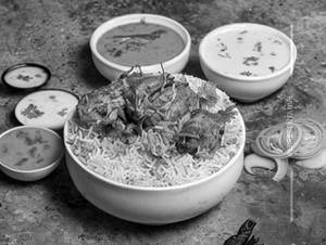 Middle class chicken biryani